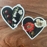 Opium Poppy and Lily of the Valley Stickers