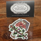 Deadly Nightshade and Oleander Stickers