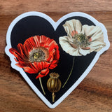 Opium Poppy and Lily of the Valley Stickers