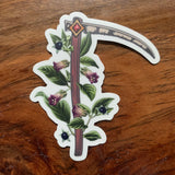 Deadly Nightshade and Oleander Stickers